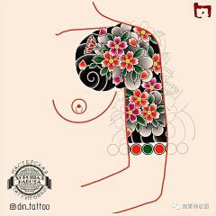 TaTToo龙龙采集到半胛