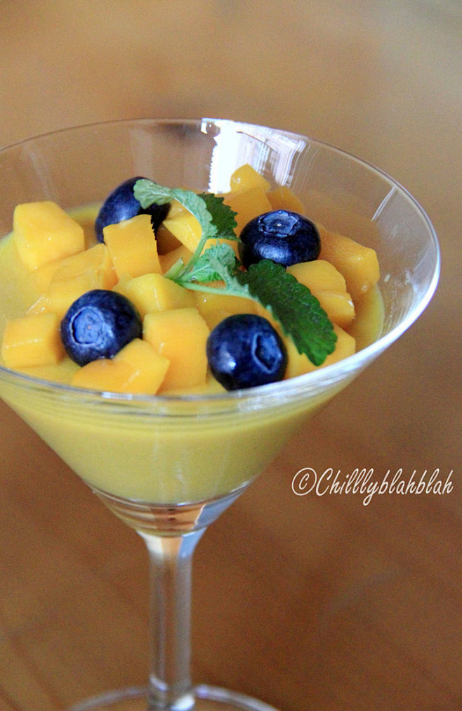 Mango Milk Pudding I...