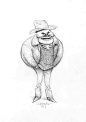 Character Designs de Carter Goodrich para o filme Coco, da Disney/Pixar | THECAB - The Concept Art Blog