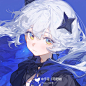 星空梦幻系列少女头像 - 小红书