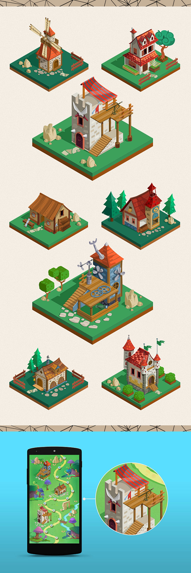 Isometric Medieval C...