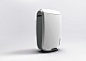 dehumidifier，加湿器，银黑色， 工业设计，产品设计，普象网