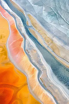 AI数字艺术创意大海沙滩海滩摄影图壁纸-众图网