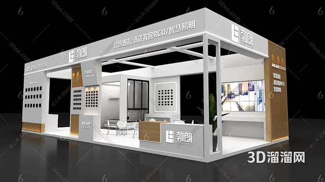 现代 展览3D模型