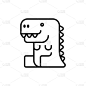 恐龙图标。
恐龙图标。
恐龙图标