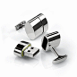 Essential accessory: cufflinks with secret storage and your own wi-fi hotspot.