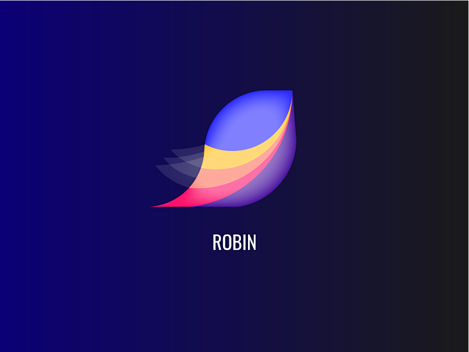 Robin bird logo by s...