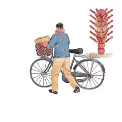 卡通精美传统卖糖葫芦的人插画素  - 源文件下载【酷图网】传统美食,冰糖葫芦,手绘糖葫芦,卡通糖葫芦,糖葫芦插画,手绘插画,卡通手绘,卡通插画,山楂,糖葫芦,中国风,卡通手绘插画,装饰图案,零食