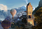 Forest of Liars : peaceful morning, Sylvain Sarrailh : Another sneak peek of the Forest of Liars’ environment. 
http://www.forestofliars.com