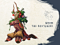 Untamed: When Animals Ruled the World, Son Nguyen : In this world, not only animals but also plants, nature grow strong. I want to mix them all up and strengthen the unique ability of the animals too.

It was a great experience to participate in this chal