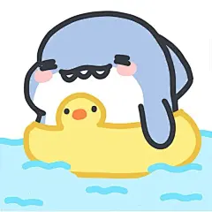 超级可爱的小鲨鱼，看看是不是你想要的表情包_腾讯新闻