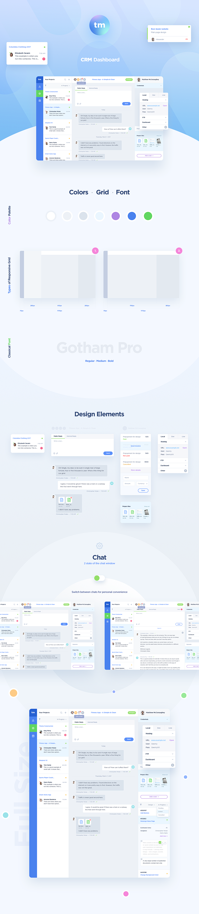 CRM Dashboard