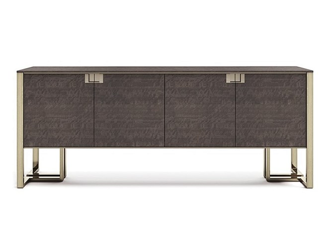 Wooden sideboard wit...