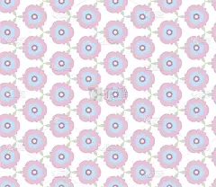 花卉手绘黑色和红色重复设计矢量