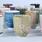 日式和风陶瓷茶杯 手绘花卉茶杯 品茗杯子 和风创意随手杯 水杯瓷
简单,