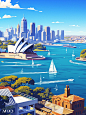城市旅行 | 澳大利亚悉尼 — 海港之光 - 小红书