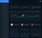 Dashboard design dark