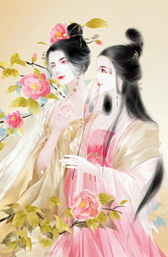 风悲☂画扇采集到有一美人兮，见之不忘。一日不见兮，思之如狂。