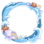 Genshin Impact "Pearls Seeketh Melody" Exclusive Avatar Frame | Genshin Impact Hoyolab