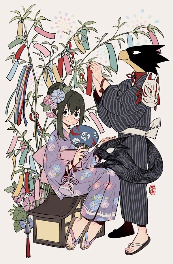 我的英雄学院 常暗踏阴×蛙吹梅雨，有人...
