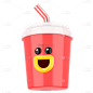C4D-3D拟人物品装饰贴纸-饮料