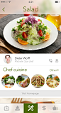 Gourmet_atlas 美食APP UI设计