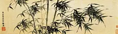  夏昶（1388至1470），字仲昭，号自在居士、玉峰，昆山人，后人誉其画竹高手。他初姓朱，名昶，后复姓夏，太宗为之更名昶，字仲昭。号自在居士，又号玉峯，昆山（今江苏昆山）人。昺弟。正统中官至太常寺卿直内阁。画墨竹师王绂，能得其妙，时推第一，名驰绝域，争以金购之。
　　有“夏卿一个竹，西凉十锭金”之谣。所作竹枝烟姿雨色，偃值浓疎，动和榘度，盖行家也。昆山之人师之者更数辈，独屈约颇类之，而人所得，往往出其手。尤精楷法，永乐命书宫殿榜。卒年八十三。