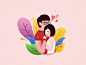 Happy Valentine's Day : Hello Dribbble! <br/>This is my first shot, I hope you like it!<br/>Thank you very much @ LUNA_XIE invitation ~