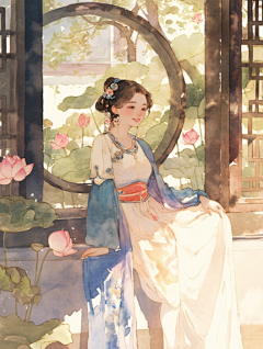 橙子C*Fairy采集到画 / AI