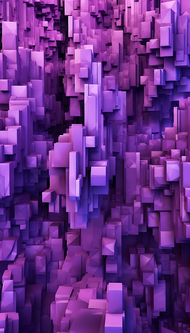 立体几何多边形抽象背景