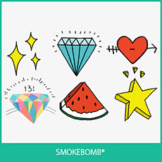 【68元全国包邮】smokebomb创意...