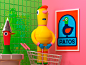 PATOS! c4d octane 3d pato duck character