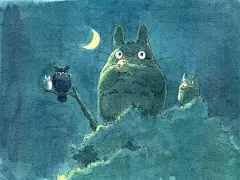 #治愈##手绘#《龙猫》宫崎骏