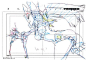 artbooksnat:  Kill la Kill (キルラキル)Key frames from the 360-degree fight sequence between Ryuko and Satsuki, at the end of the first opening animation, were featured in the Kill la Kill Animation Originals Book Vol. 01 (Amazon US | Trigger). It’s kind of am