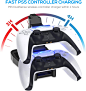 FYOUNG for PS5 Charger Dock, Twin Slot Controller: Amazon.co.uk: Electronics