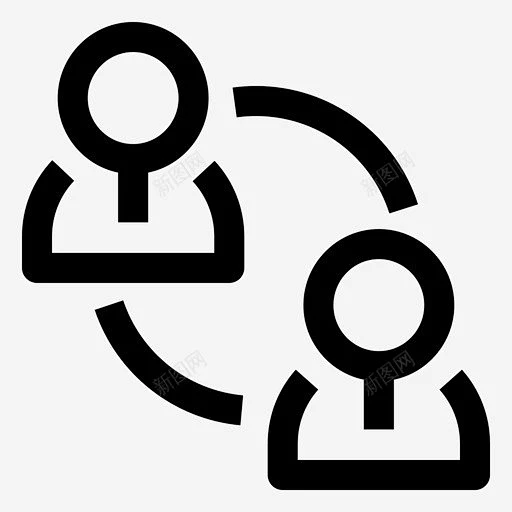 协调敏捷协作 icon 图标 标识 标志 UI图标 设计图片 免费下载 页面网页 平面电商 创意素材-花瓣网