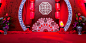传统花轿婚礼现场布置 最浓郁的中国风味