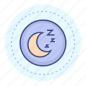 Hibernation, moon, night, night mode, sleep, sleep mode
