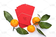 春节,分离着色,贺卡,清新,背景分离,热带气候,食品,信封,果汁,橙子