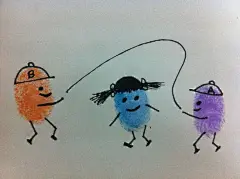 创意图片：有趣的指纹绘画 (1)