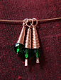 HOW TO MAKE CONE COIL BEADS / BEAD CAPS    <a class="pintag" href="/explore/wire/" title="#wire explore Pinterest">#wire</a> <a class="pintag" href="/explore/jewelry/" title="#jewelry e