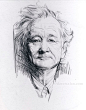 Dave Malan sketchbook drawing- Bill Murray