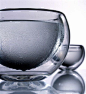 Condensation Bowl. Dutch designer Arnout Visser's Fluid-Based Tableware Design.