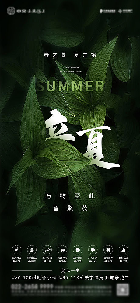 立夏节气海报