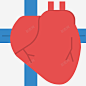 心脏医用76扁平图标 平面电商 创意素材