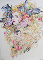 十二星座——天蝎座_kekebaby__插画师作品_涂鸦王国gracg.com