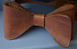 Leather BowTie // NeckTie // DickyBow // Mens neck wear by deBruir: