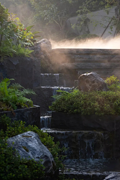 倾听梨花落采集到水景