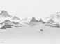 中式 山水 船 人物 树 湖泊   壁画 壁纸 墙画 背景墙 电视背景 床头背景 卧室 酒店