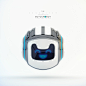 Aerial android cute dogwalker futuristic lovely robots sci-fi screen Smart